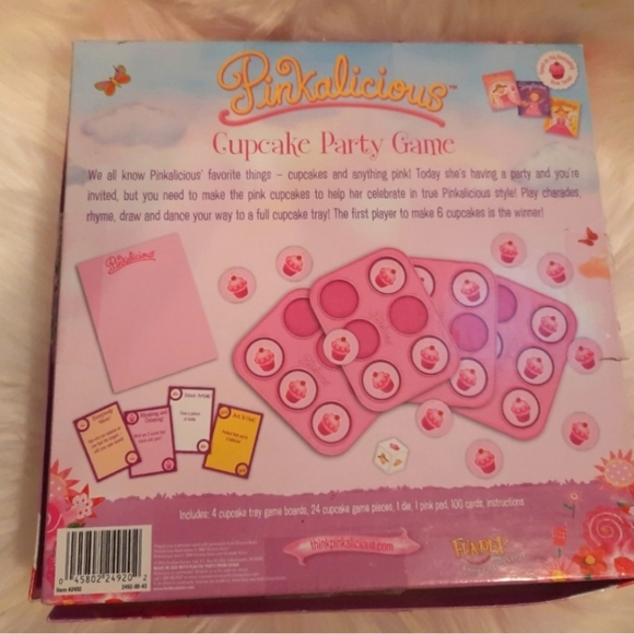 Pinkalicious Cupcake Party Board Game - Picture 2 of 7